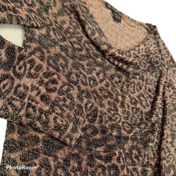 NEW I-N-C International Concepts Animal Print Knit Long Sleeve Sweater NWOT - Picture 8 of 10
